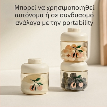 Μπολ για μωρά με αδιάβροχη προστασία από διαρροές, υλικό PP, κατάλληλο από 3 μηνών, μινιμαλιστικό στυλ, 1 σετ