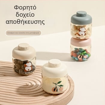 Μπολ για μωρά με αδιάβροχη προστασία από διαρροές, υλικό PP, κατάλληλο από 3 μηνών, μινιμαλιστικό στυλ, 1 σετ