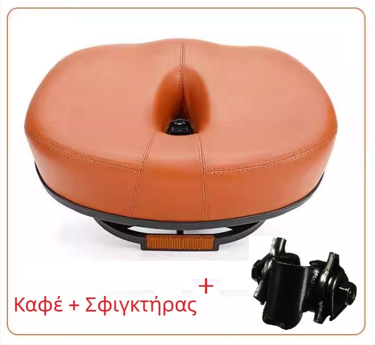 Κάθισμα ποδηλάτου Zhiqiu, μοντέλο 6116, με αφρό μνήμης, PU δέρμα, σίδηρο και φιλικό προς το περιβάλλον πλαστικό