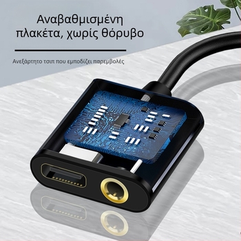 Αντάπτορας ήχου Type-C προς 3,5 mm για Huawei και Xiaomi