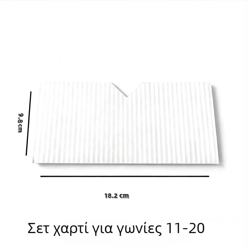 L-τύπου γωνιακό προστατευτικό από Kraft χαρτί για κορνίζες καλλιγραφίας και παραδοσιακής κινεζικής ζωγραφικής