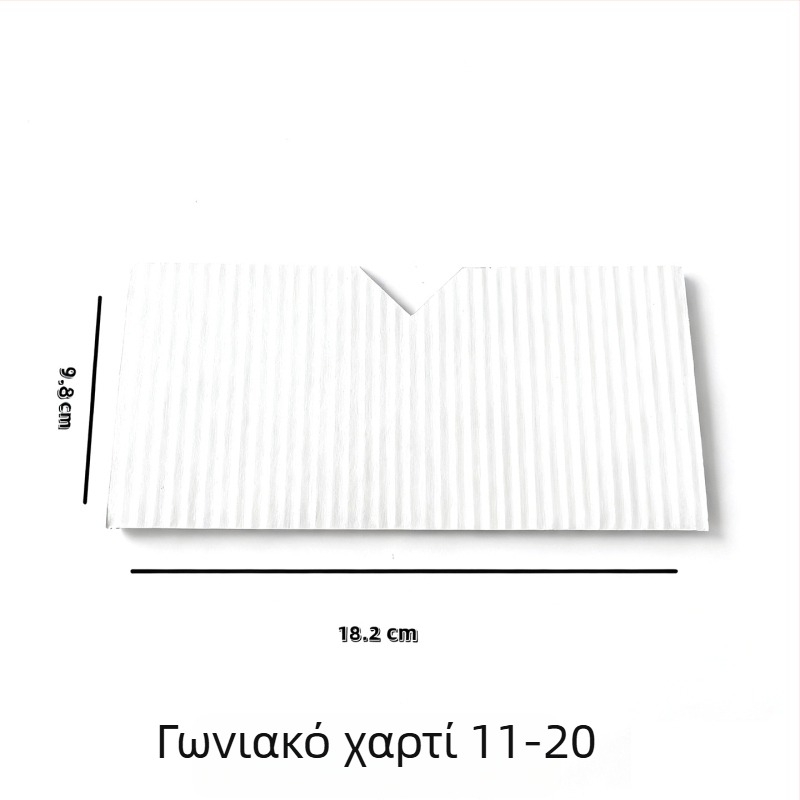 L-τύπου γωνιακό προστατευτικό από Kraft χαρτί για κορνίζες καλλιγραφίας και παραδοσιακής κινεζικής ζωγραφικής