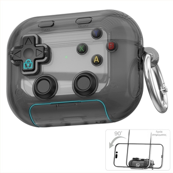 Θήκη AirPods με βάση – Διαφανής TPU προστατευτική θήκη για Apple AirPods 4 και AirPods Pro 3