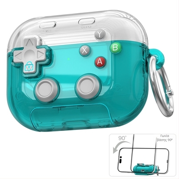 Θήκη AirPods με βάση – Διαφανής TPU προστατευτική θήκη για Apple AirPods 4 και AirPods Pro 3