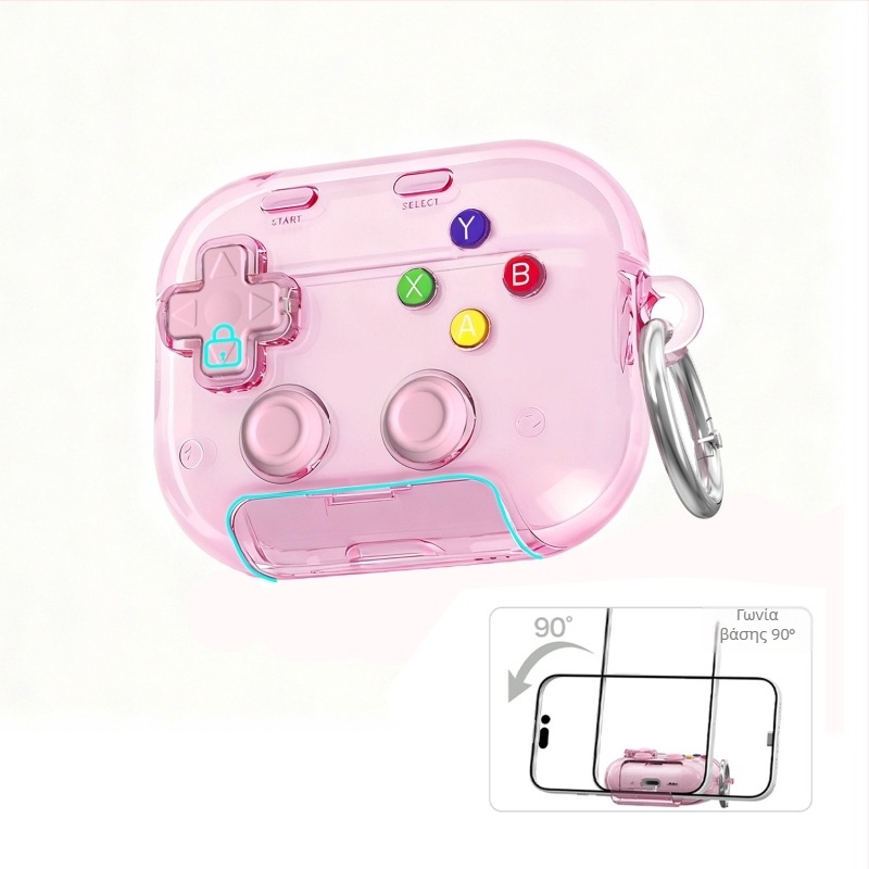 Θήκη AirPods με βάση – Διαφανής TPU προστατευτική θήκη για Apple AirPods 4 και AirPods Pro 3