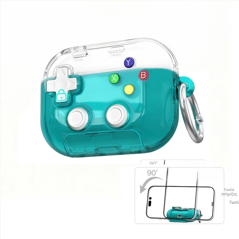 Θήκη AirPods με βάση – Διαφανής TPU προστατευτική θήκη για Apple AirPods 4 και AirPods Pro 3