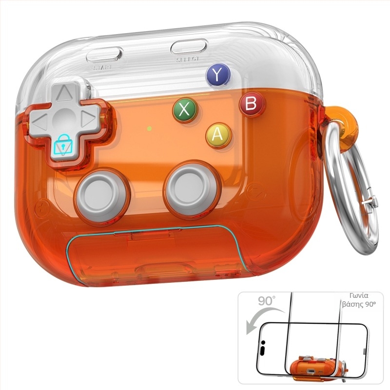 Θήκη AirPods με βάση – Διαφανής TPU προστατευτική θήκη για Apple AirPods 4 και AirPods Pro 3