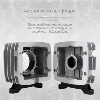 Risheng ηλεκτρομαγνητική αντλία αέρα για ενυδρείο, υψηλής ισχύος αντλία οξυγόνου για ενυδρείο ψαριών