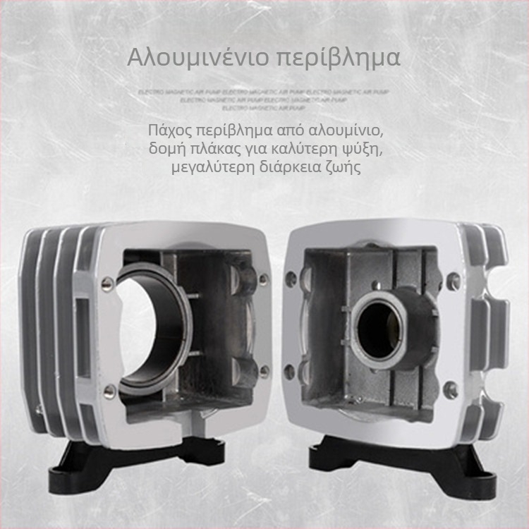 Risheng ηλεκτρομαγνητική αντλία αέρα για ενυδρείο, υψηλής ισχύος αντλία οξυγόνου για ενυδρείο ψαριών