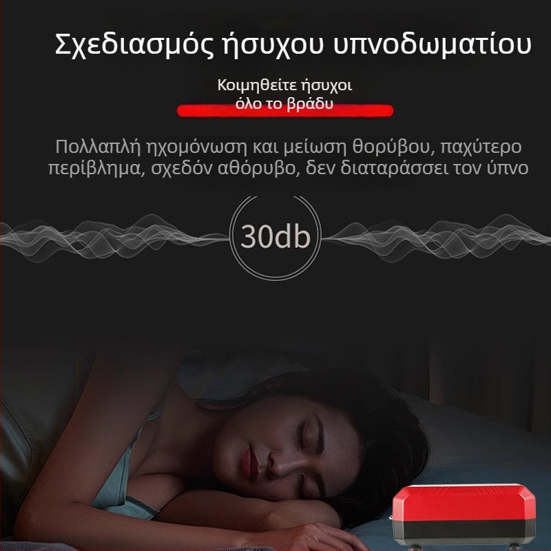 Αεριστής οξυγόνου για ενυδρείο — υπερ-ήσυχος (Μάρκα: No1; Τροφοδοσία: AC; Βάρος: 1 kg; Θόρυβος: 25 dB)