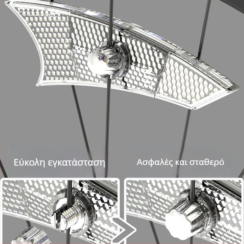 Φως ακτίνων ποδηλάτου MTB – επαναφορτιζόμενο, φωτιστικό τροχού για νυχτερινή βόλτα