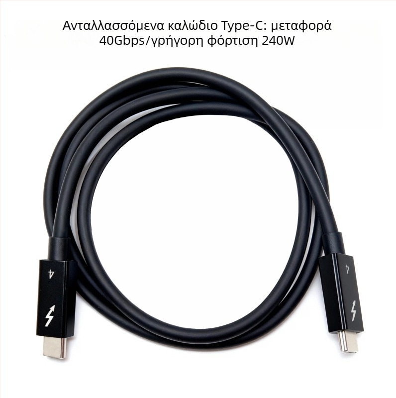 Type-C θηλυκός σε HDMI/DP αντάπτορας – 8K ανάλυση, 1 m καλώδιο, TY20HD12