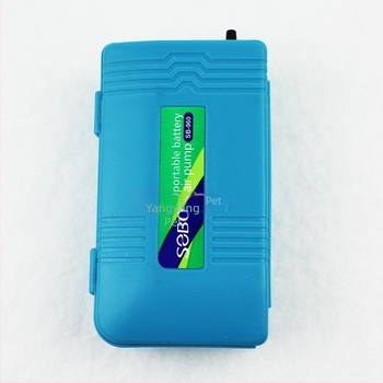 Chi Yiheng Αντλία οξυγόνου για εξωτερικό ενυδρείο, τροφοδοτούμενη με ξηρή μπαταρία, PVC, 50 g