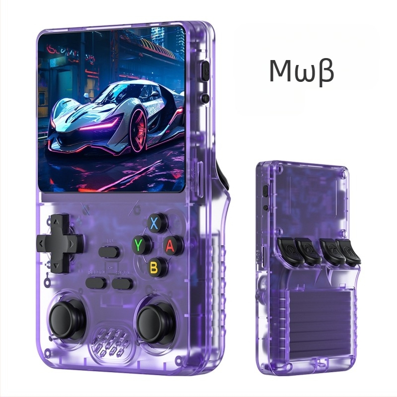 Φορητή κονσόλα ρετρό παιχνιδιών, RK3326 Linux, 64GB/128GB, IPS οθόνη, ασύρματη σύνδεση, Type-C φόρτιση/OTG