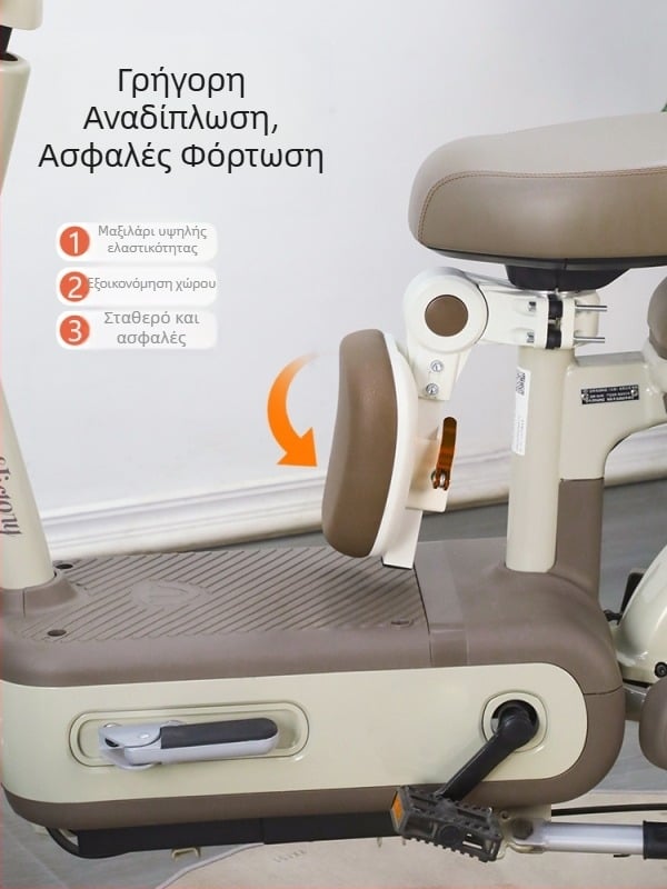 Καθίσμα για ηλεκτρικό όχημα, μπροστινά τοποθετούμενο παιδικό κάθισμα, μάρκα Fair, μοντέλο 666, κωδικός JZ666