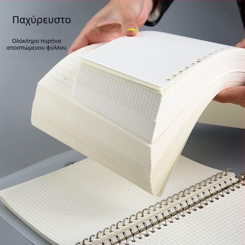 Loose-leaf ανταλλακτικό φύλλο για μπλοκ, Β5, 60 φύλλα, οπές 20-26-30, εσωτερικές σελίδες από χαρτί, δυνατή εκτύπωση λογότυπου