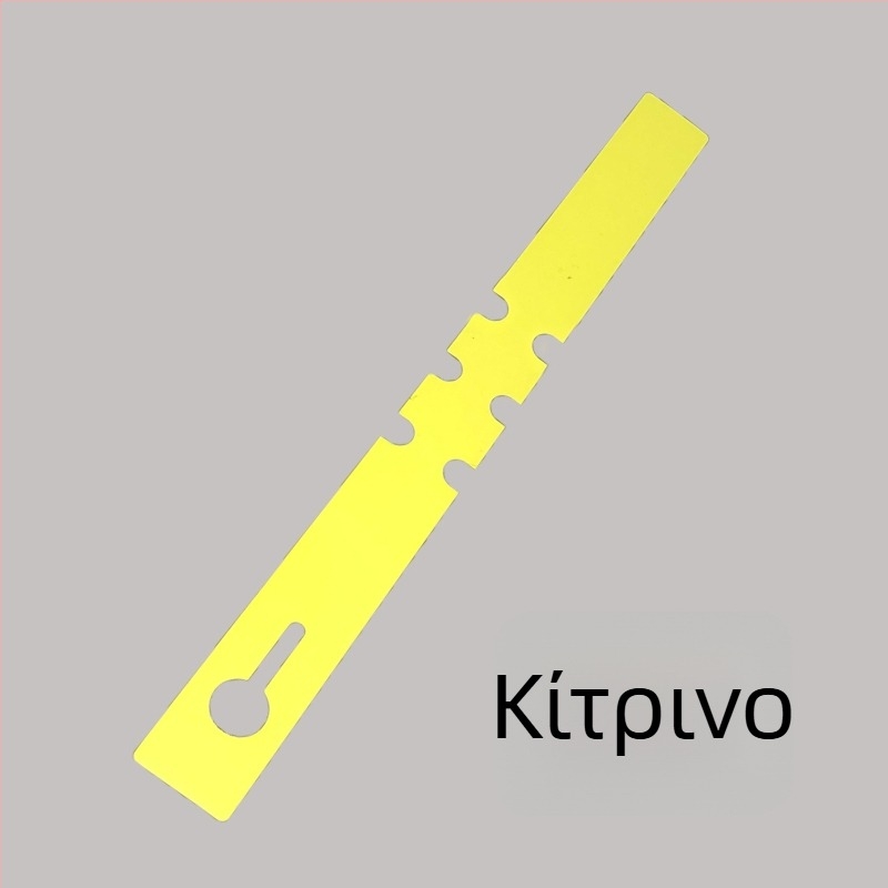 PVC έγχρωτες ετικέτες φυτών – σετ ετικετών δακτυλίων για κήπο και δέντρα