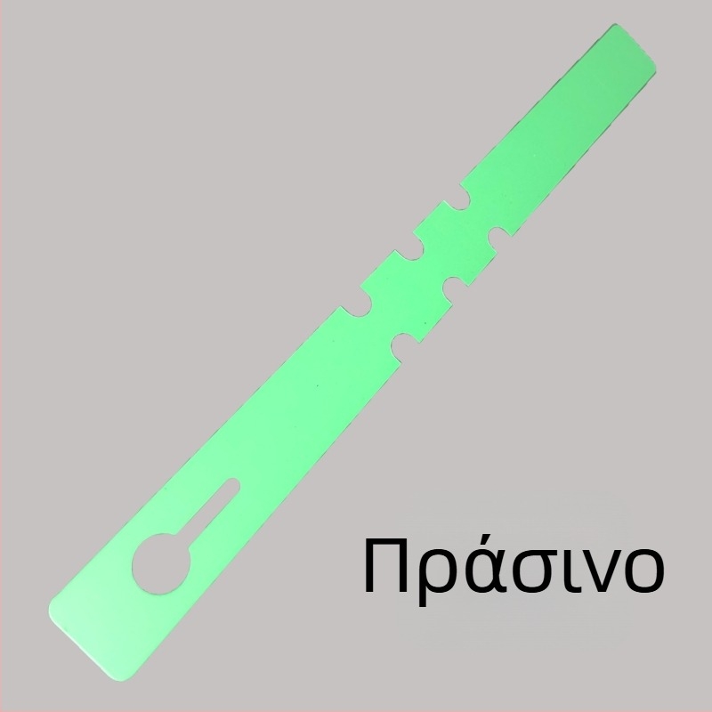 PVC έγχρωτες ετικέτες φυτών – σετ ετικετών δακτυλίων για κήπο και δέντρα