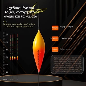 Αλιευτικός φλοτάς με κρυστάλλινη ουρά – διαφανές νανοϋλικό, κατηγορία: φλοτάρια και σημαδούρες ψαρέματος, μάρκα Lonely lamp man