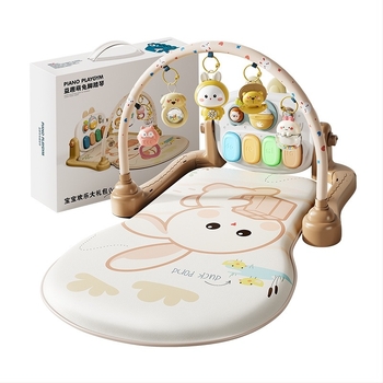 Μωρό παιχνίδι με πετάλι πιάνου για γυμναστήριο — Διαδραστική μουσική, πολυαισθητηριακή διέγερση, 0–3 ετών, πλαστικό