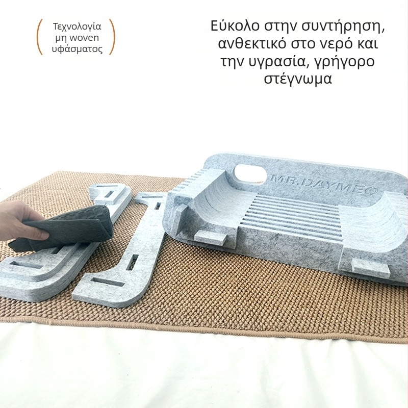 Κονάκι γάτας από φελτ • Δυνατότητα εξατομίκευσης χρώματος και μεγέθους • (Υλικό: φελτ (πολυεστερική ίνα); Πάχος: 12 mm; Πιστοποίηση: OEKO-TEX STANDARD 100; Περιβαλλοντικό πρότυπο: gb/t43839-2024 συμβατό)