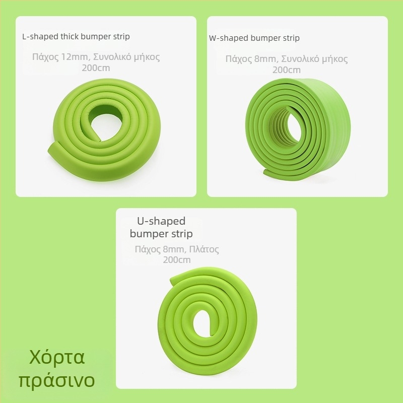 Λωρίδα προστασίας άκρων τραπεζιού για βρέφη και νηπιαγωγεία, ευρυχωρημένη και παχιά; Μάρκα Qian Cloud; 100 τεμάχια; μη εισαγόμενο