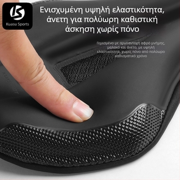 Κάλυμμα καθίσματος ποδηλάτου, με παχύτερο αφρό για άνεση, μοντέλο KS-2503, μάρκα Kuasuodt/Cross Speed Sports, κατάλληλο για κοινά ποδήλατα, υλικά: U δέρμα + σιλικόνη + σφουγγάρι + sandwich πλέγμα