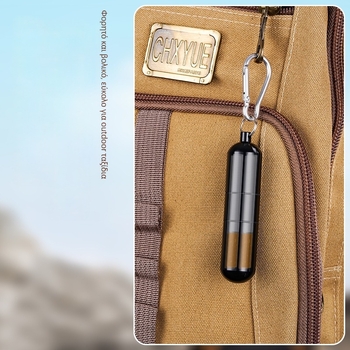 Εξωτερικός σφραγισμένος και αδιάβροχος σωλήνας αποθήκευσης τσιγάρων και πούρων από κράμα αλουμινίου – πολλαπλών τμημάτων, αποσπώμενος, προσαρμοζόμενος, όχι χειροποίητος