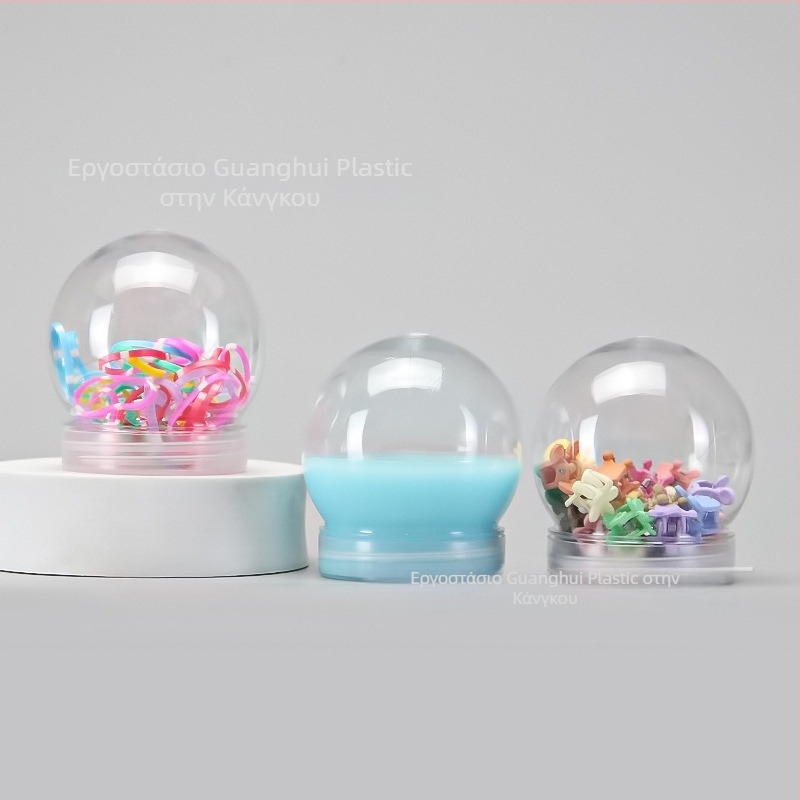 PET πλαστικό δοχείο αποθήκευσης με ευρύ στόμιο, βιδωτό καπάκι, διαφανές, οικιακή χρήση, ποικιλία σχημάτων