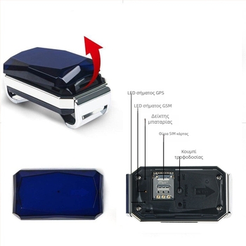 4G GPS ανιχνευτής κολάρου για κατοικίδια – αδιάβροχος, ζωντανός χάρτης, ηλεκτρονικό φράγμα, διάρκεια μπαταρίας 240 ωρών