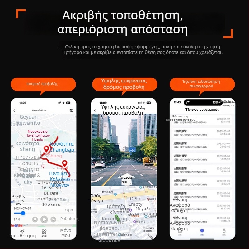 GPS tracker για όχημα με Beidou τοποθέτηση, προστασία από κλοπή και απώλεια, ισχυρός μαγνήτης, ενσύρματη έκδοση, μοντέλο ABL01