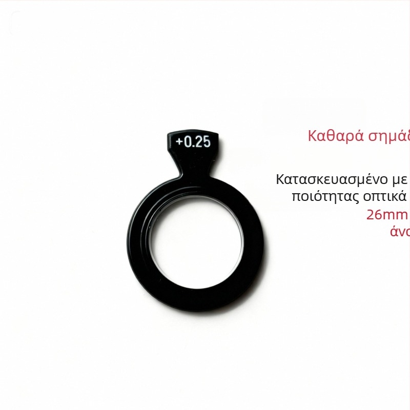 Δοκιμαστικός φακός οπτομετρικών γυαλιών με στρογγυλό σκελετό, YARUI, Άνοιξη 2025