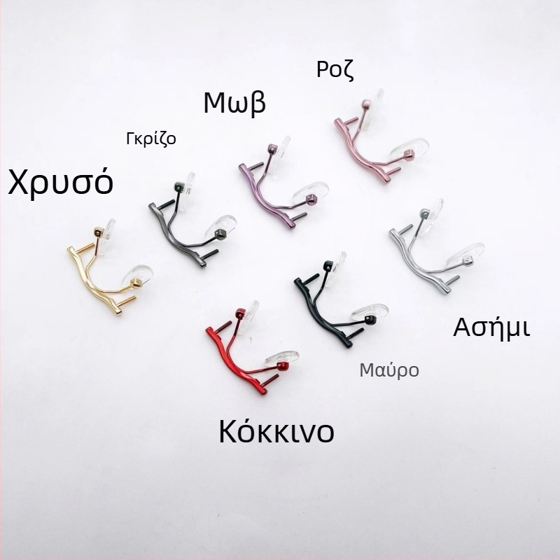 Αξεσουάρ για γυαλιά χωρίς πλαίσιο για άνδρες και γυναίκες – καθαρό τιτάνιο μεσαία δοκός, παγκόσμια δομή με βίδα μίας οπής, επίστρωση IP, White Collar Nobility