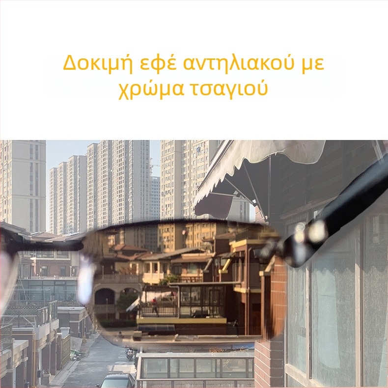 Unisex γυαλιά ανάγνωσης για ενήλικες, καφέ στρογγυλός σκελετός, φακοί από γυαλί κρυστάλλινοι, φορητά και ανθεκτικά