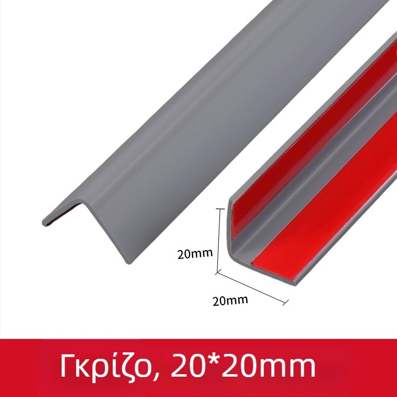 Μαλακά PVC προστατευτικά γωνίας για τοίχους, διακόσμηση σαλονιού (Μάρκα: He ke; Συσκευασία: 70 τεμ.; Μη εισαγόμενο)