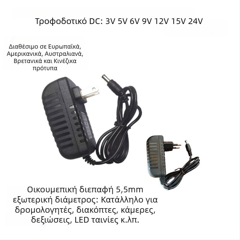 DC τροφοδοτικό, σειρά US gauge, μεταγωγικό τροφοδοτικό