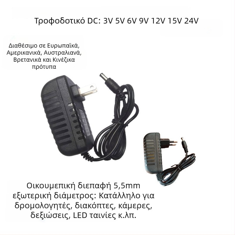 DC τροφοδοτικό, σειρά US gauge, μεταγωγικό τροφοδοτικό