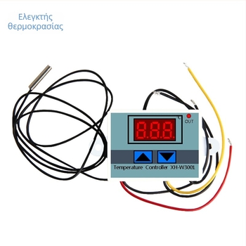 XH-W3002 Μονάδα διακόπτη ψηφιακού θερμοστάτη με μικροϋπολογιστή, ψηφιακή οθόνη, θερμοκρασιακός ελεγκτής W3001, 12V-220V