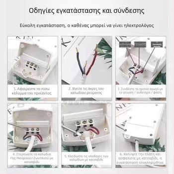 Πολυπρίζα με πολλαπλές πρίζες για οικιακή χρήση, 10A/2500W, περίβλημα PP+PC, πιστοποιημένο CCC, 220-250V