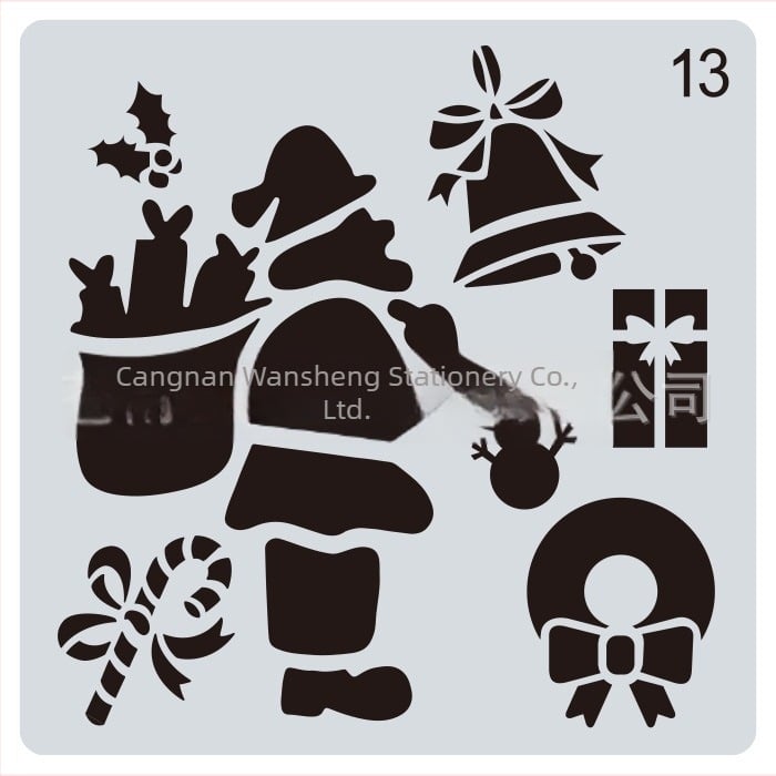 Χριστουγεννιάτικο πρότυπο ζωγραφικής και DIY ημερολογίου • Υλικό: PET • Εισαγωγή: Όχι • Άδεια IP: Όχι • Ιδιωτική ετικέτα: Όχι