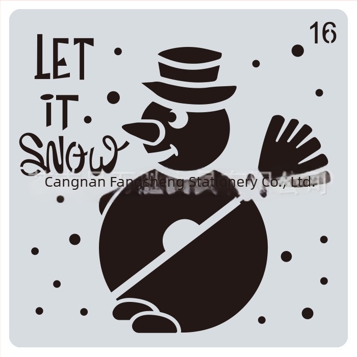 Χριστουγεννιάτικο πρότυπο ζωγραφικής και DIY ημερολογίου • Υλικό: PET • Εισαγωγή: Όχι • Άδεια IP: Όχι • Ιδιωτική ετικέτα: Όχι