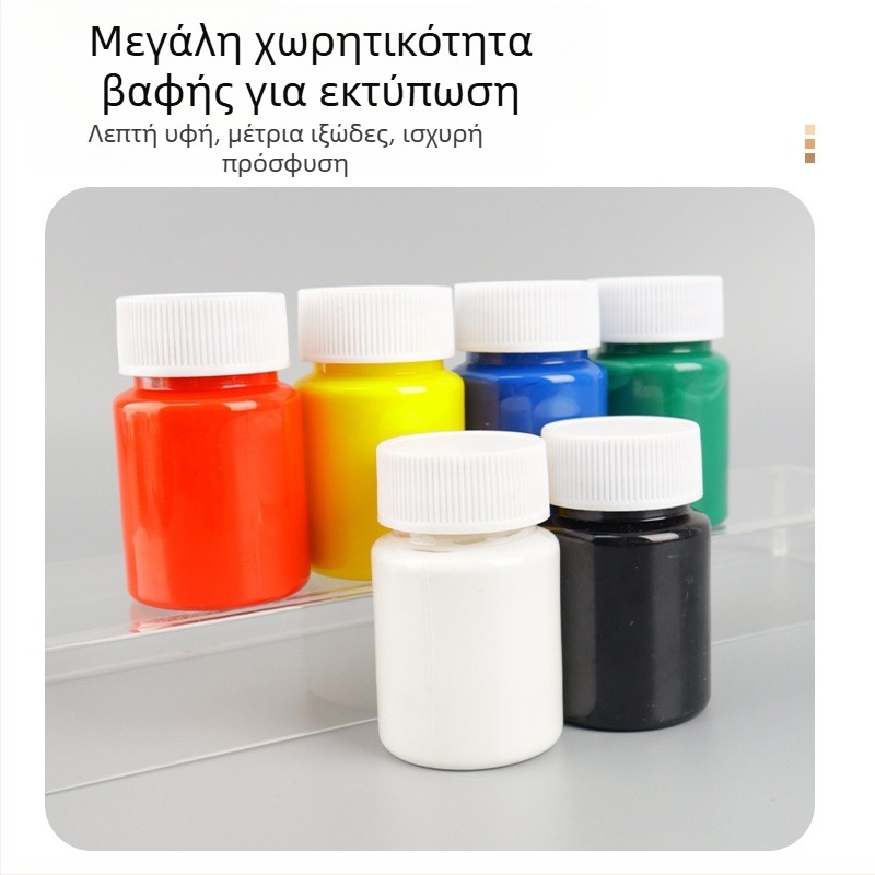 Σετ εργαλείων χαρακτικής με ρολό μελάνης λαδιού και ρολό τριβής για παιδική τέχνη (χωρητικότητα 60 ml, ένα σετ)