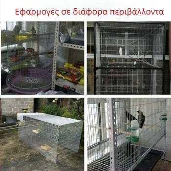 Γαλβανισμένο συγκολλημένο μεταλλικό πλέγμα για κλουβιά πουλιών – κυλιόμενο πλέγμα για πέρδικες, περιστέρια, κοτόπουλα, παπαγάλους και κουνέλια