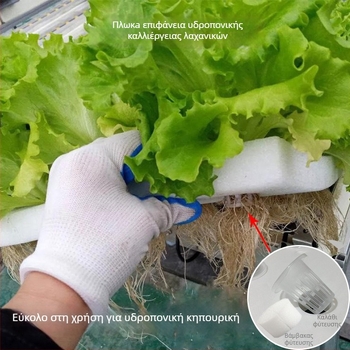 Υδροπονική πλωτή πλακέτα φύτευσης για ιχθύων-λαχαντικών συμβίωση – πλαστικό διακοσμητικό κήπου, υποστήριξη φυτών, Fukai Green View