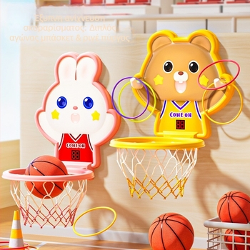Κρεμαστό καλάθι μπάσκετ με ευφυή αισθητήρα και χρονόμετρο, πλαστική κατασκευή για εσωτερικό παιχνίδι παιδιών