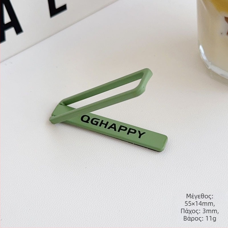 Μεταλλική αναδιπλούμενη πίσω βάση στήριξης για κινητό — αυτοκόλλητο αξεσουάρ θήκης, φορητή, υπερλεπτή, καθολική συμβατότητα