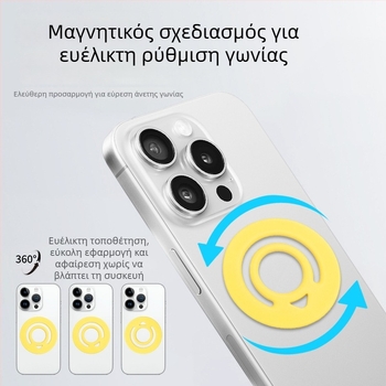 MagSafe μαγνητικό δαχτυλίδι για κινητό από υγρή σιλικόνη – καθολικό, προσαρμόσιμο, μάρκα Lucky