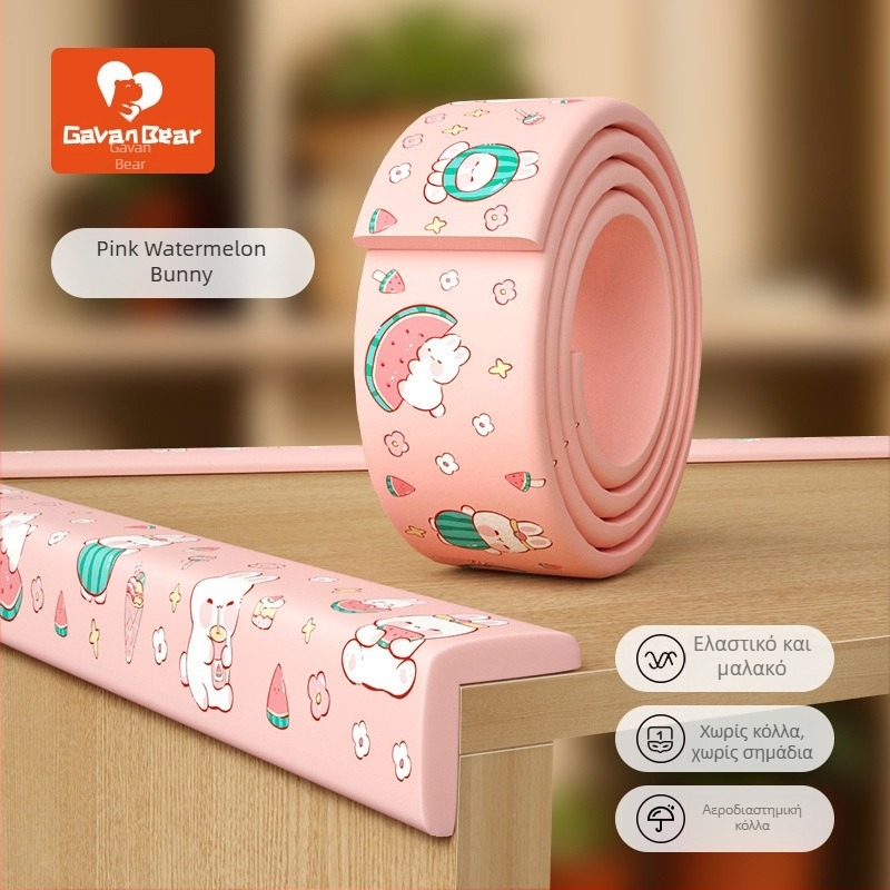 Παιδικός Προστατευτής Γωνίας Τραπεζιού, Με Μαλακή Επένδυση, Αντι-Σύγκρουσης