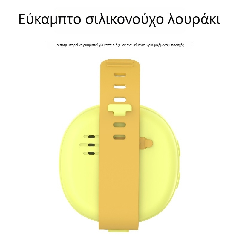 Νυχτερινό φως για κατοικίδια με εντοπισμό — κλιπ-ον, USB-C, μπαταρία 150 mAh, εμβέλεια 15 μ, PVC, σιλικόνη, ABS, κουδούνισμα 70 dB, TX23