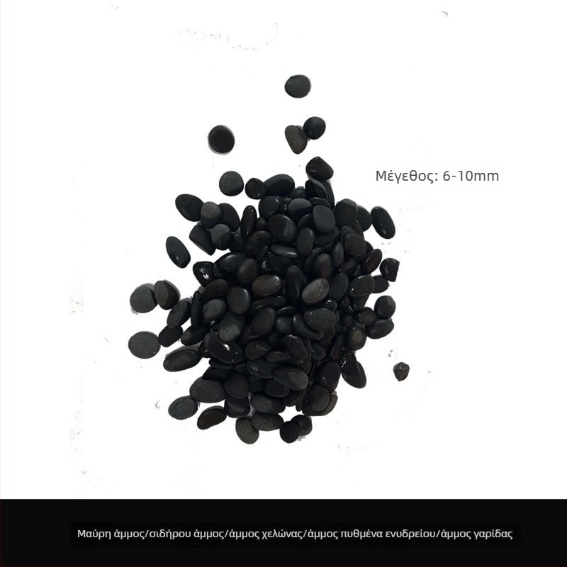 Πέτρες για τον πυθμένα ενυδρείου — Real Stone; Προέλευση Zhejiang; Συσκευασία 20 kg; Βάρος 500 g